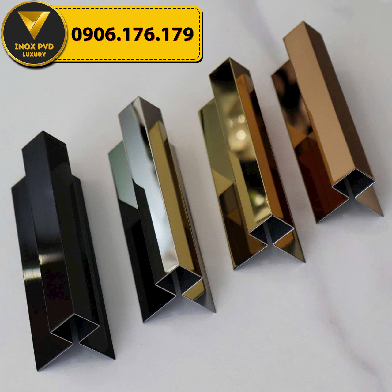 Nẹp Inox Bo Góc Vuông