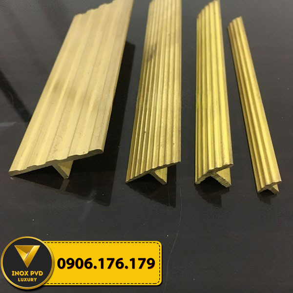 Nẹp T chống trơn cầu thang Kiến An Hải Phòng, nẹp T nhôm chống trượt, nẹp hoàn thiện cầu thang, phụ kiện xây dựng.