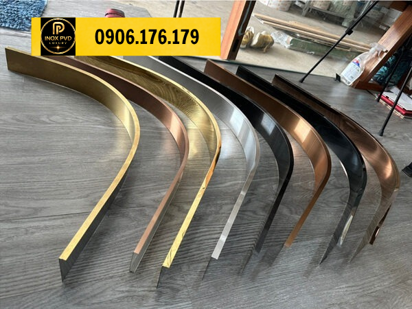 Nẹp inox chạy viền trần thạch cao tạo đường chỉ trang trí tinh xảo
