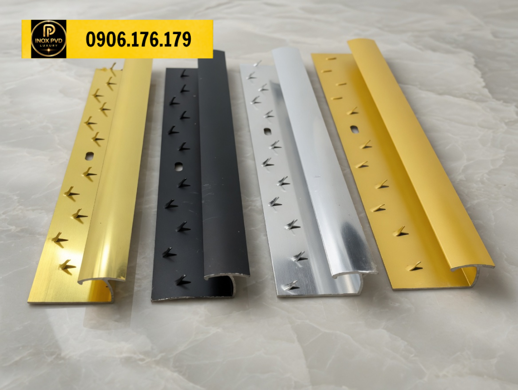 TỔNG KHO SẢN XUẤT VÀ CUNG CẤP NẸP INOX – NẸP NHÔM – NẸP TRANG TRÍ TOÀN QUỐC