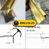 Nẹp nhôm bo góc tròn 2 cánh hoàn thiện góc tường nội thất tại Hà Nội Bắc Ninh Bắc Giang