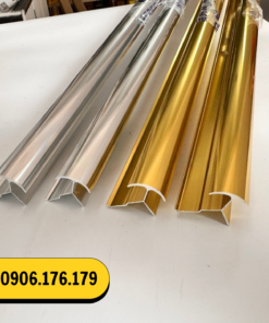 Thi công nẹp nhôm bo góc tròn 2 cánh bền đẹp tại Hà Nội Bắc Ninh Bắc Giang