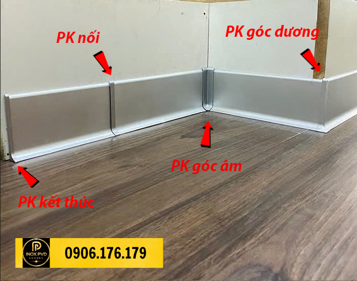 Len nhôm chân tường tinh tế tại Hà Nội Hải Phòng Quảng Ninh