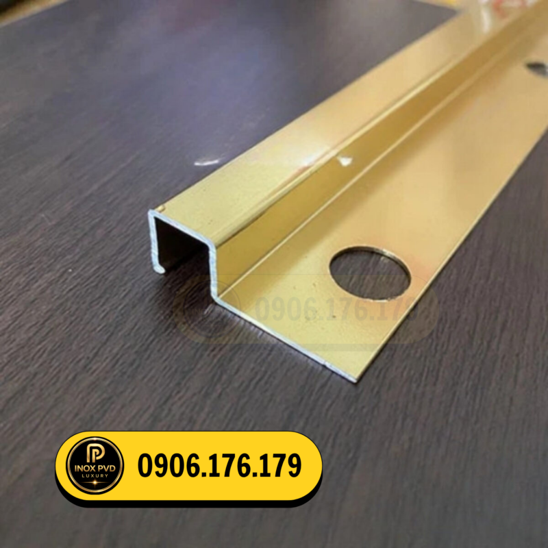 Báo giá nẹp bo góc vuông Cẩm Phả Quảng Ninh, nẹp nhôm bảo vệ góc gạch chất lượng cao.