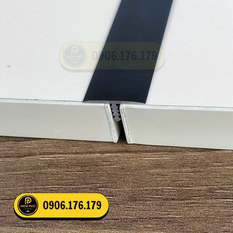 Nẹp T chống trơn cầu thang Lê Chân Hải Phòng, nẹp nhôm Anode chống trượt, nẹp T cầu thang, nẹp chống trơn.
