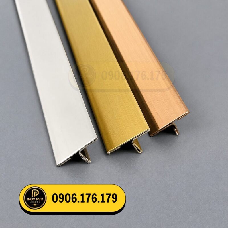 Địa chỉ bán nẹp inox T tại quận Hà Đông Hà Nội uy tín, nẹp inox chữ T nối sàn và trang trí nội thất.