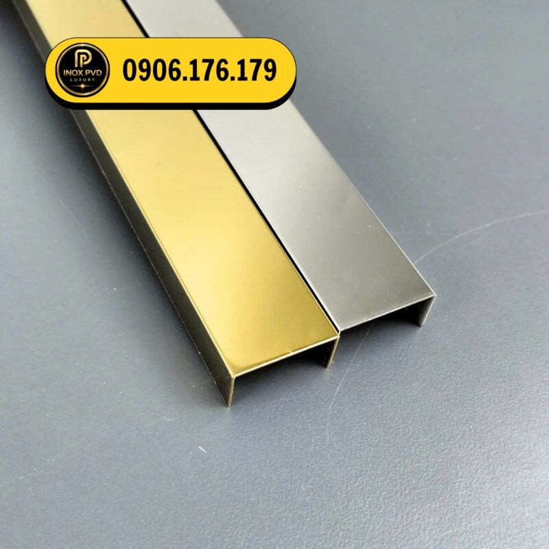Báo giá nẹp inox V T U tại phường Bãi Cháy Quảng Ninh, nẹp inox chữ V chữ T chữ U bền đẹp.