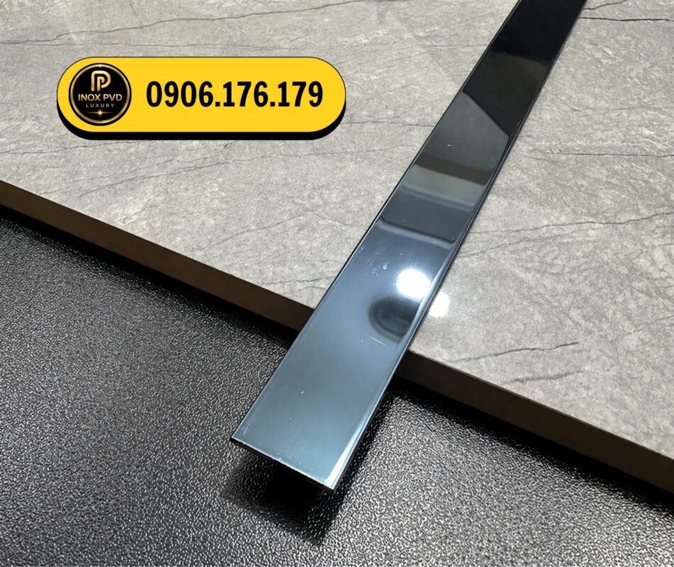Nẹp T inox Quảng Ninh dùng bảo vệ góc ngoài