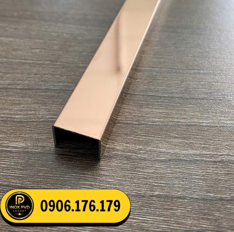 Nẹp U inox U nhôm U đồng tại Phổ Yên Thái Nguyên